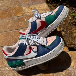 Nike Air Force One Low Shadow Mystic Navy